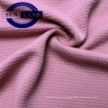 100% knitted polyester mesh dry fit honeycomb fabric for sportswear